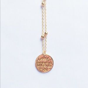 romee coin necklace